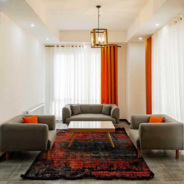 آپارتمان دو خوابه طبقه اول واحد 104 آپارتمان دو خوابه طبقه اول واحد 104